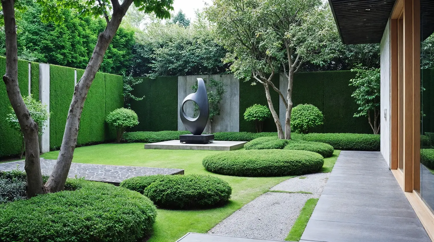 Modern garden design